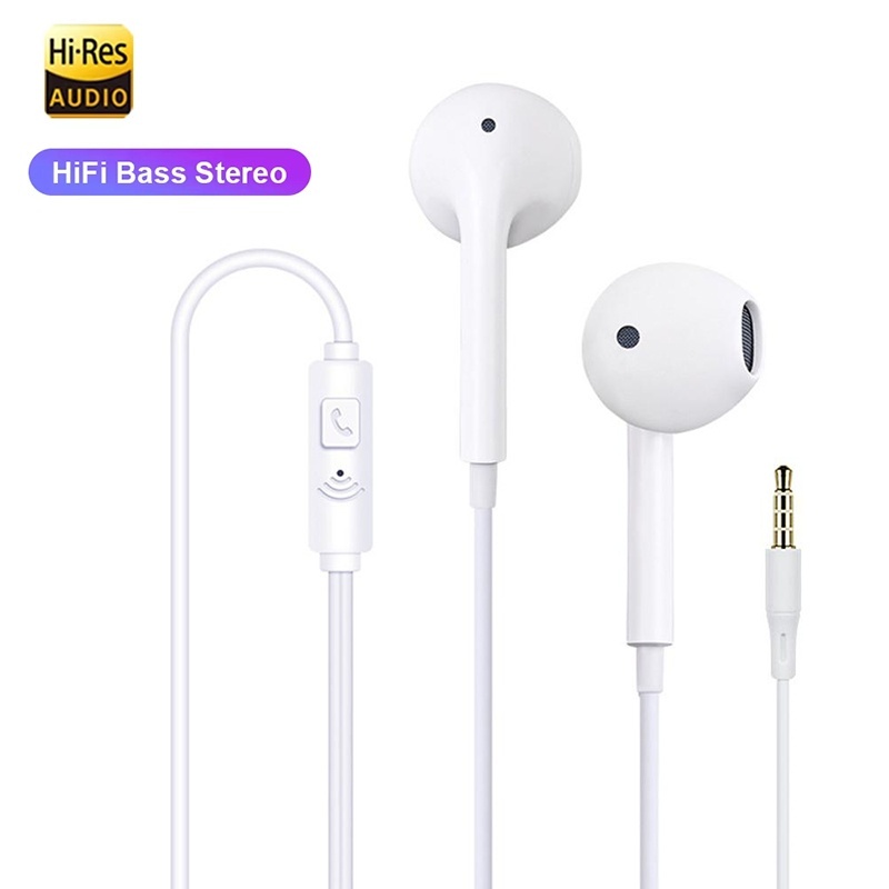 Audiophile Headphone Wired - Universal Earphone 3.5mm Jack Wired Headphones