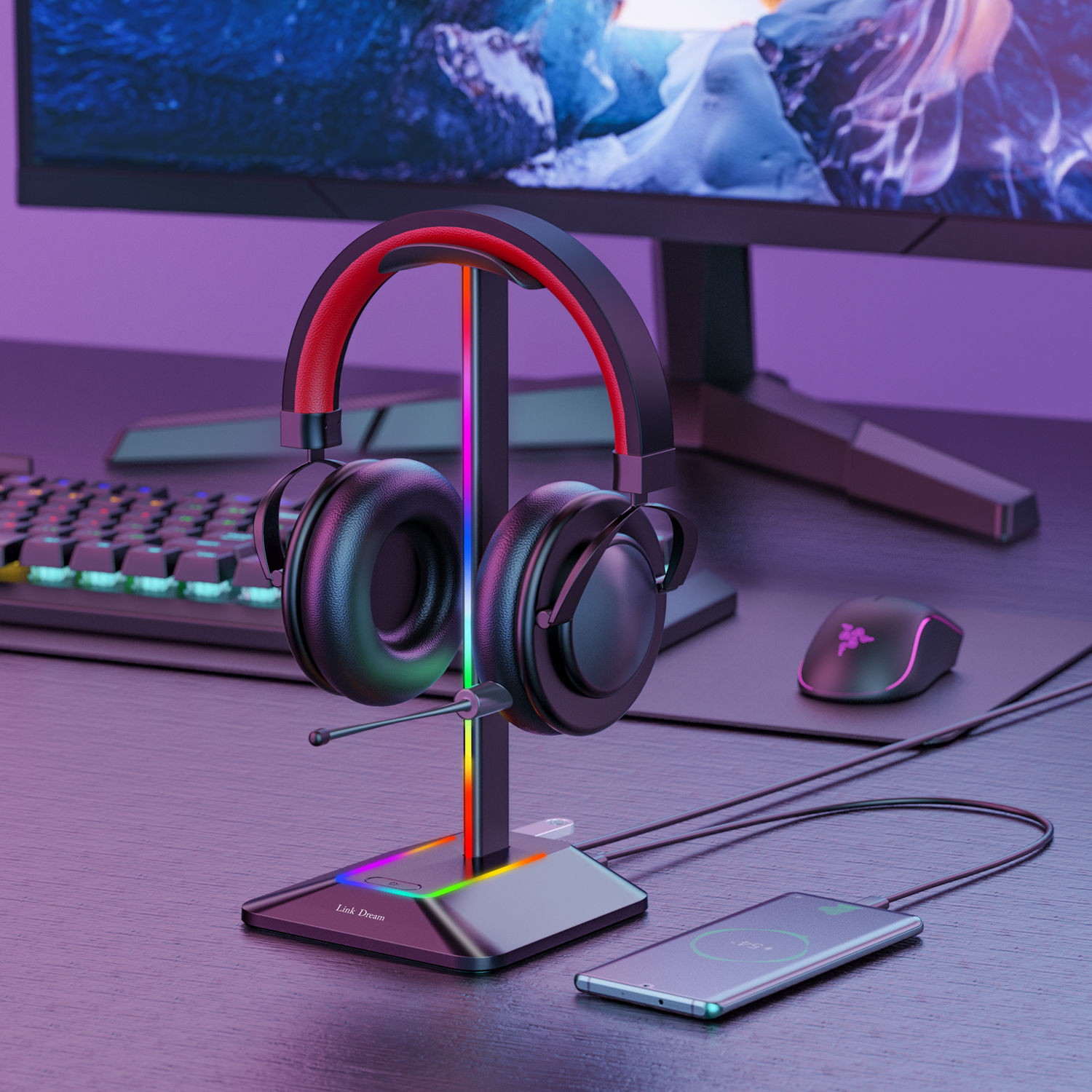 New Bee Z8 RGB Headphones Stan – Gaming Headset Rgb recenzja i cena