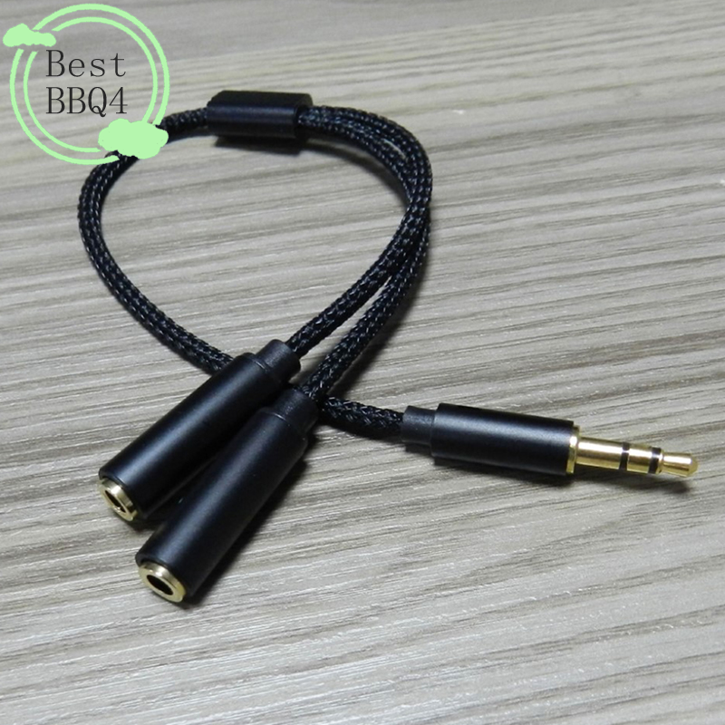 (BBQ4)AUX Cable Jack 3.5MM Aud – Earphone Splitter Jack recenzja i cena