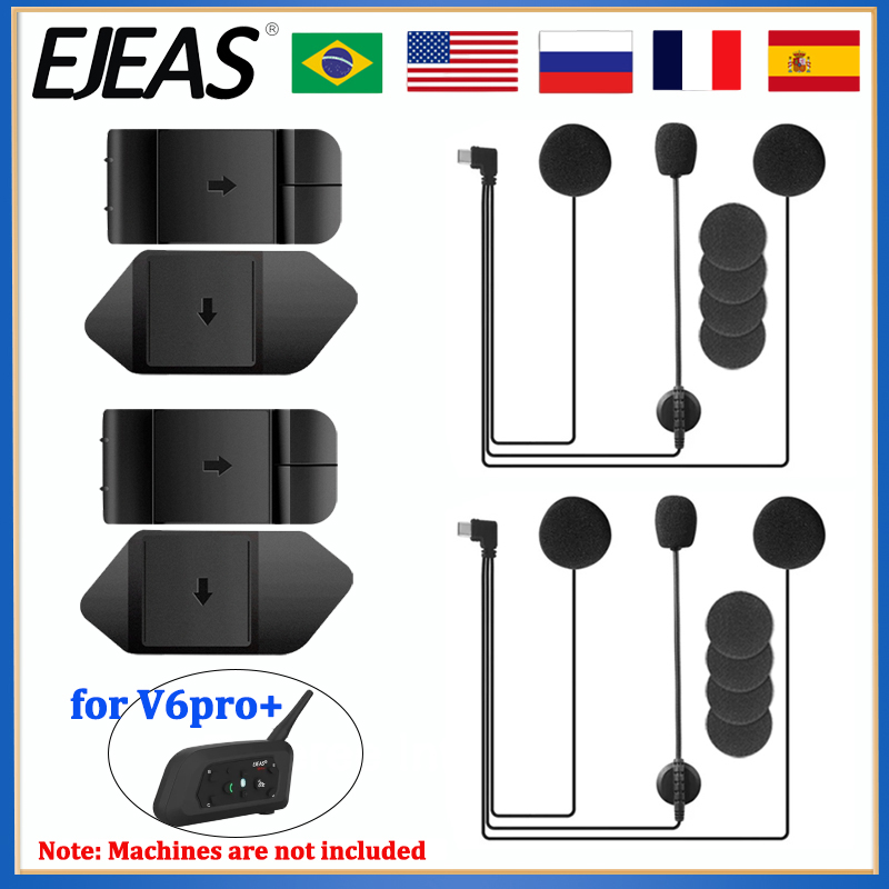 EJEAS V6 PRO+ Motorcycle Helme – Usb C Earphone recenzja i cena