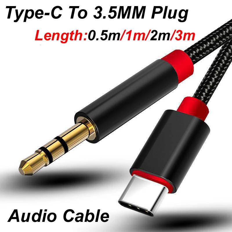 0.5m/1m/2m/3m Type-C USB-C To  – Audiophile Headphone Wired recenzja i cena