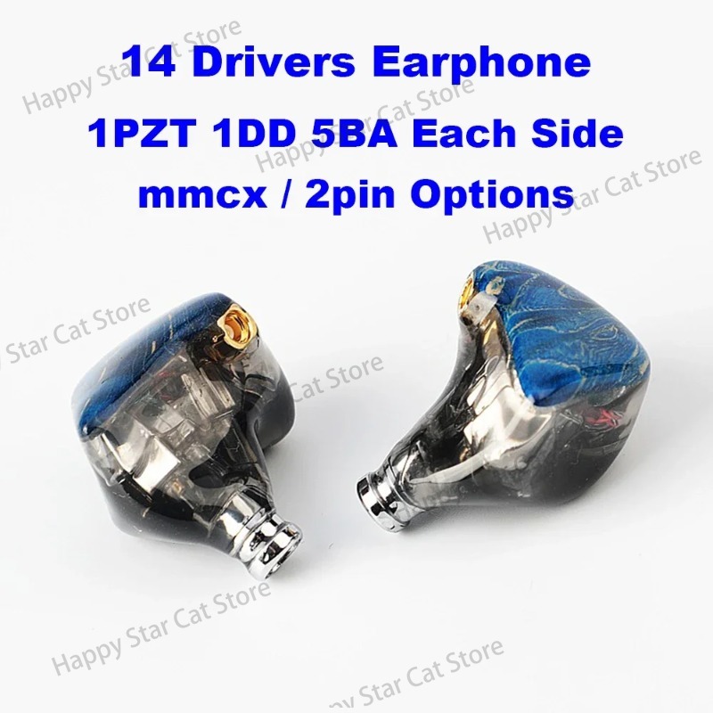 14 Drivers Iem Earphones Hifi  – In Ear Monitor Iem recenzja i cena