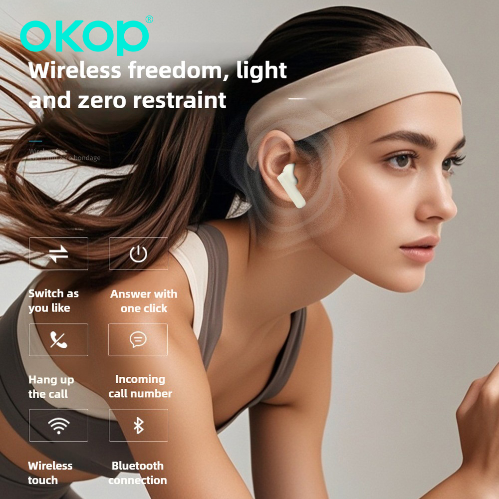 OKOP AI Headset,Wireless Bluet – Usb C Earphone recenzja i cena