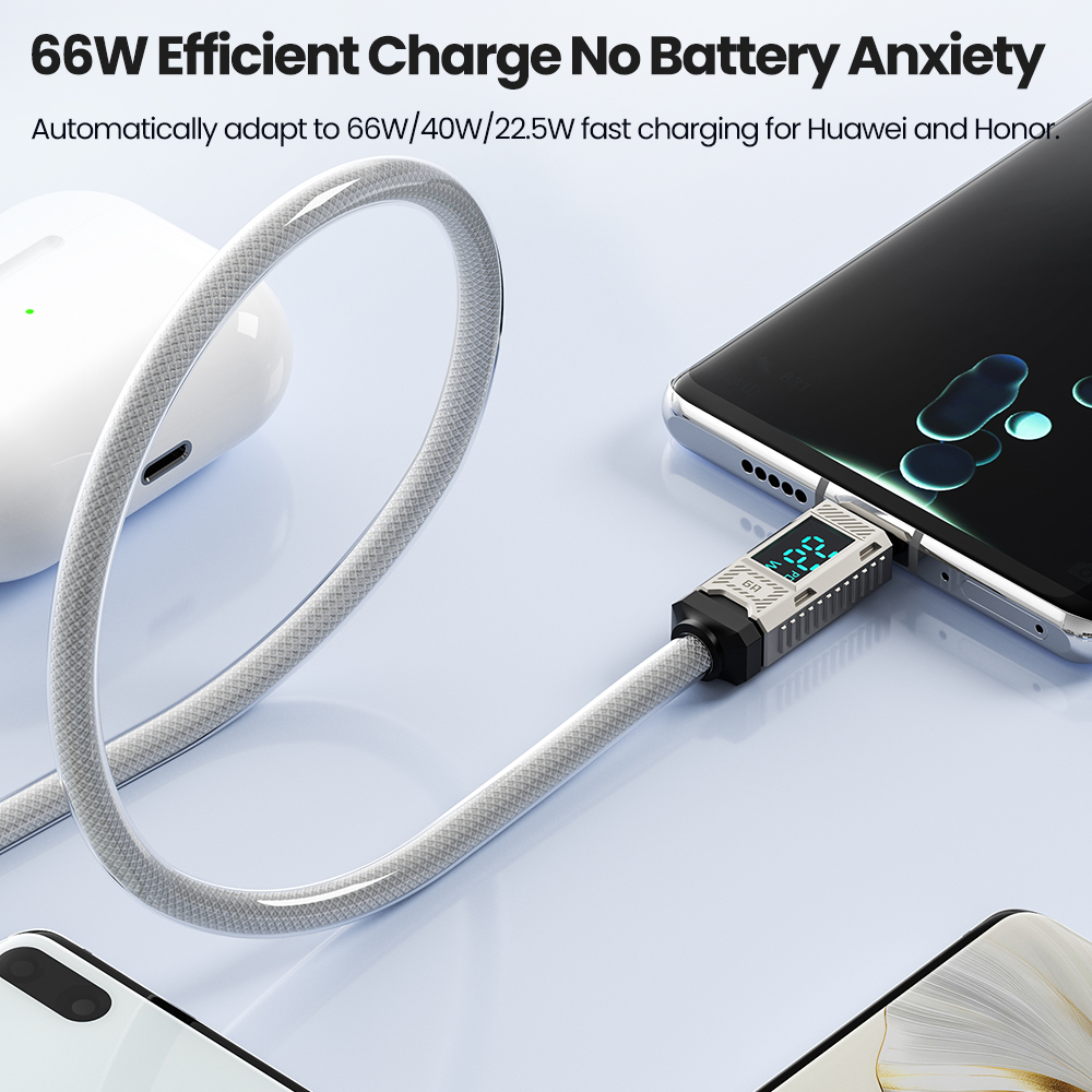 Toocki PD 66W USB C Cable 6A D – Usb C Earphone recenzja i cena