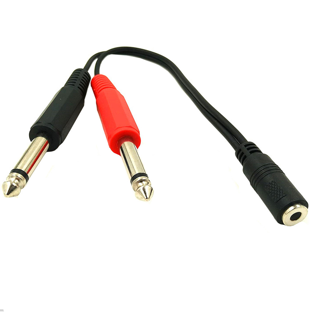 6.35 Mm Male To 2 6.35 Mm 3.5m – Audio Splitter Y recenzja i cena
