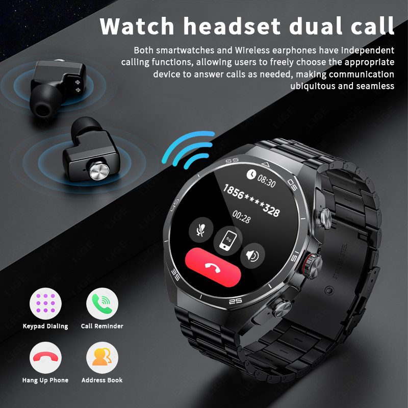 TWS Music Watches Earbuds Smar – Earbuds Charging Case recenzja i cena