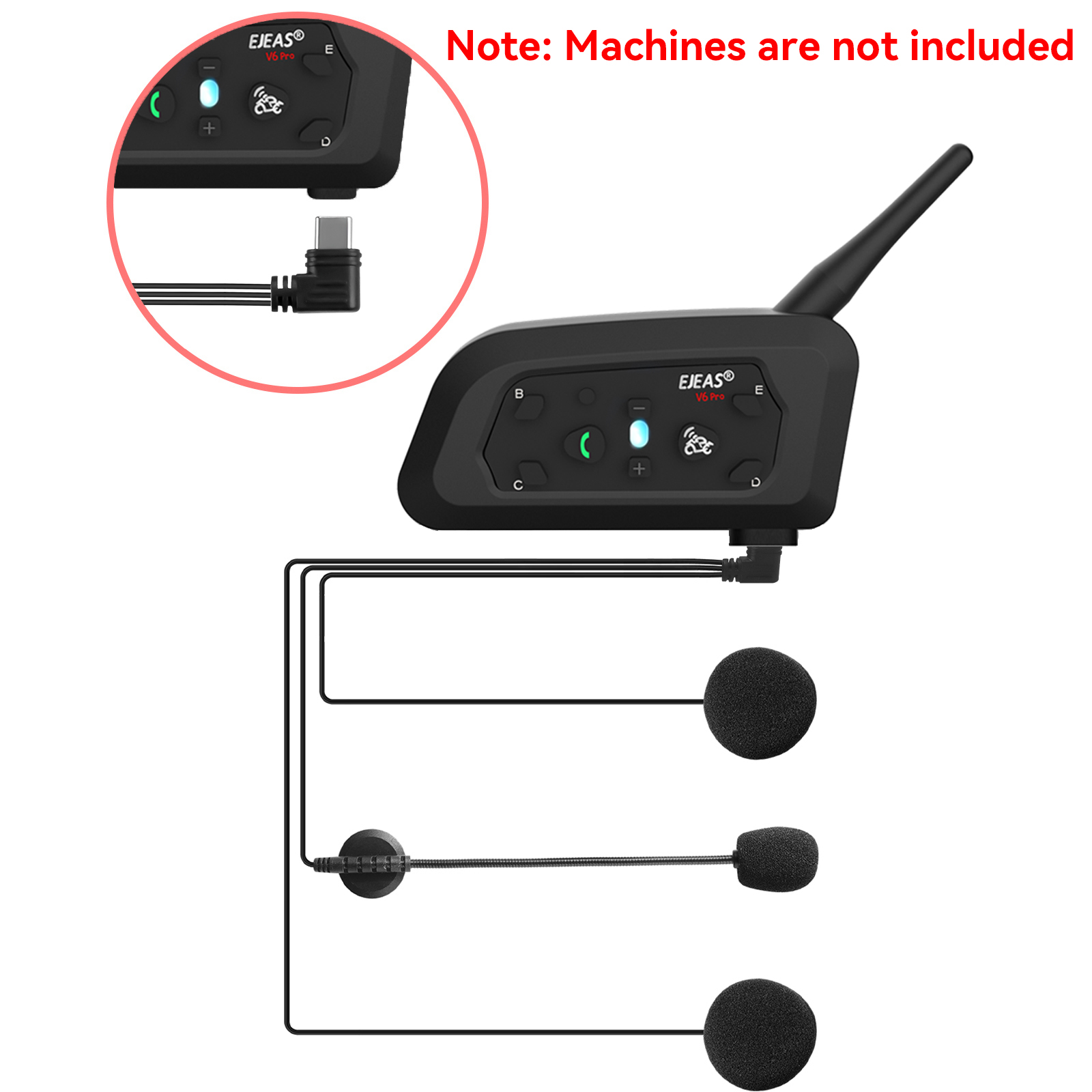 EJEAS V6 PRO+ TYPE-C Jack Micr – Usb C Earphone recenzja i cena