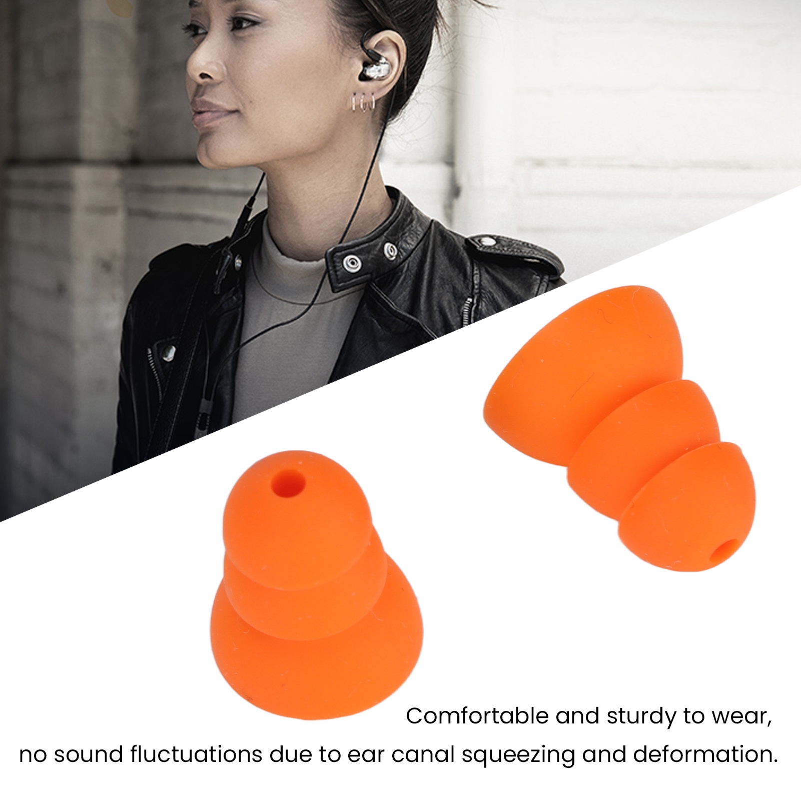 Replacement Orange Replaceable – Silicone Ear Tip Replacement recenzja i cena