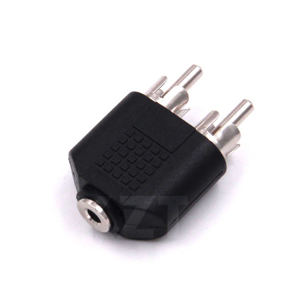 3.5mm Stereo Male To 2 RCA Fem – Earphone Splitter Jack recenzja i cena