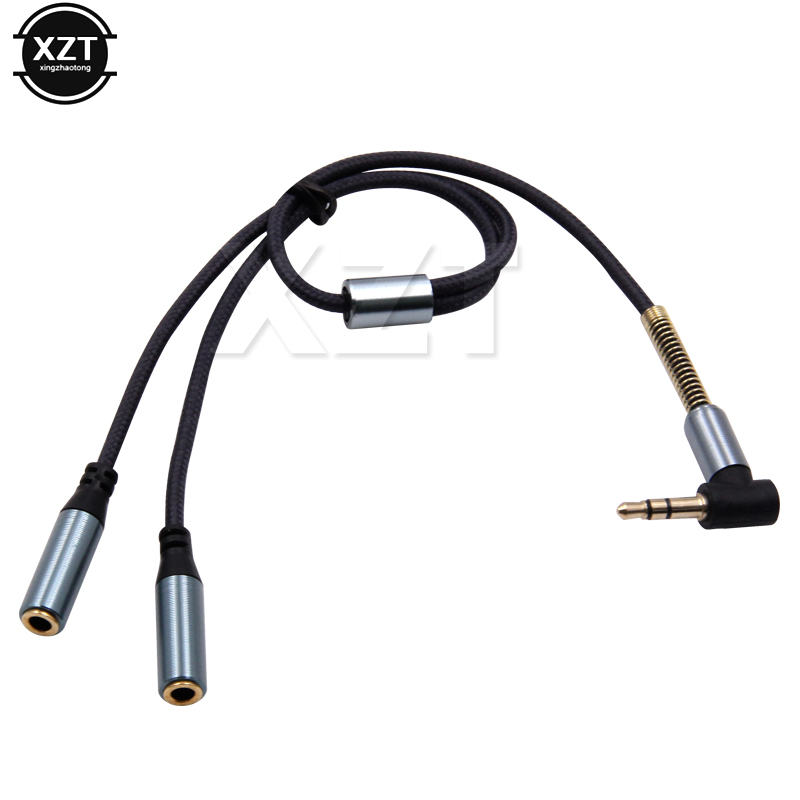 3.5mm 1 To 2 Audio Aux Y Split – Earphone Splitter Jack recenzja i cena