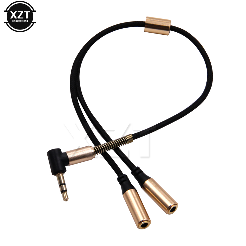 3.5mm 1 To 2 Audio Aux Y Split – Earphone Splitter Jack recenzja i cena