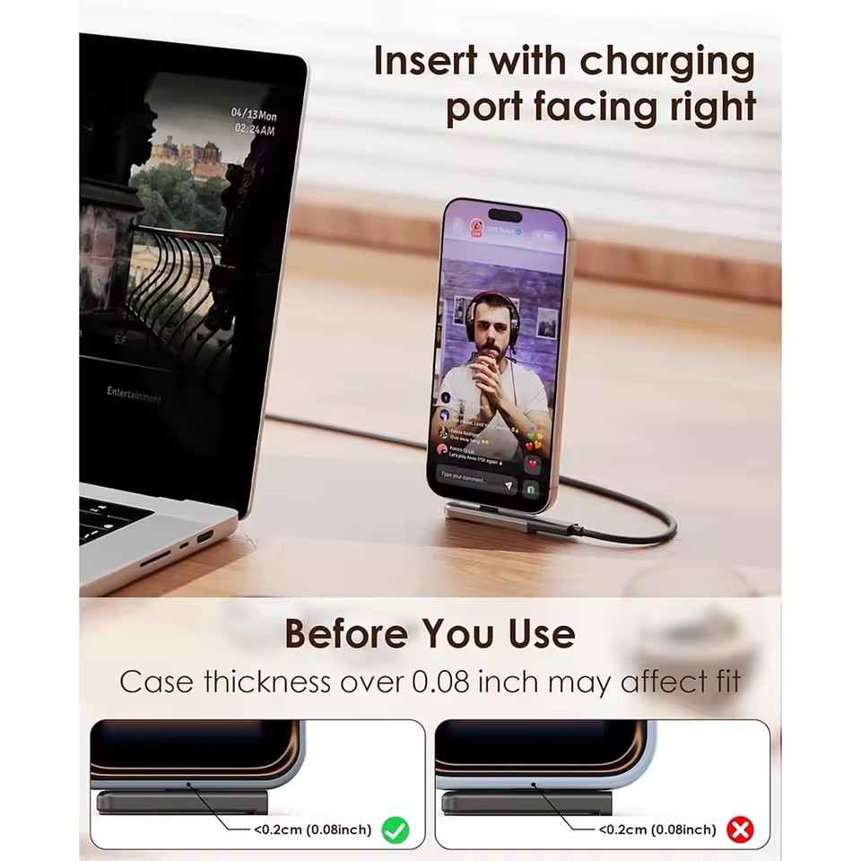 2/1PCS Portable USB C To 3.5mm – Headphone Stand Desk recenzja i cena