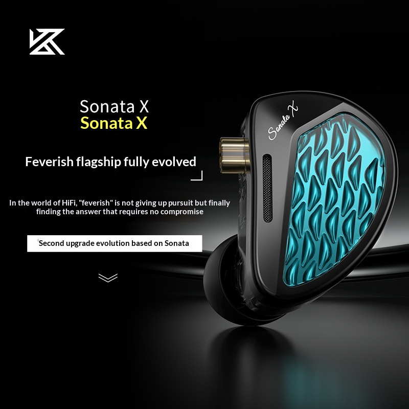 KZ Sonata X In-Ear Monitor Ear – Audiophile Headphone Wired recenzja i cena