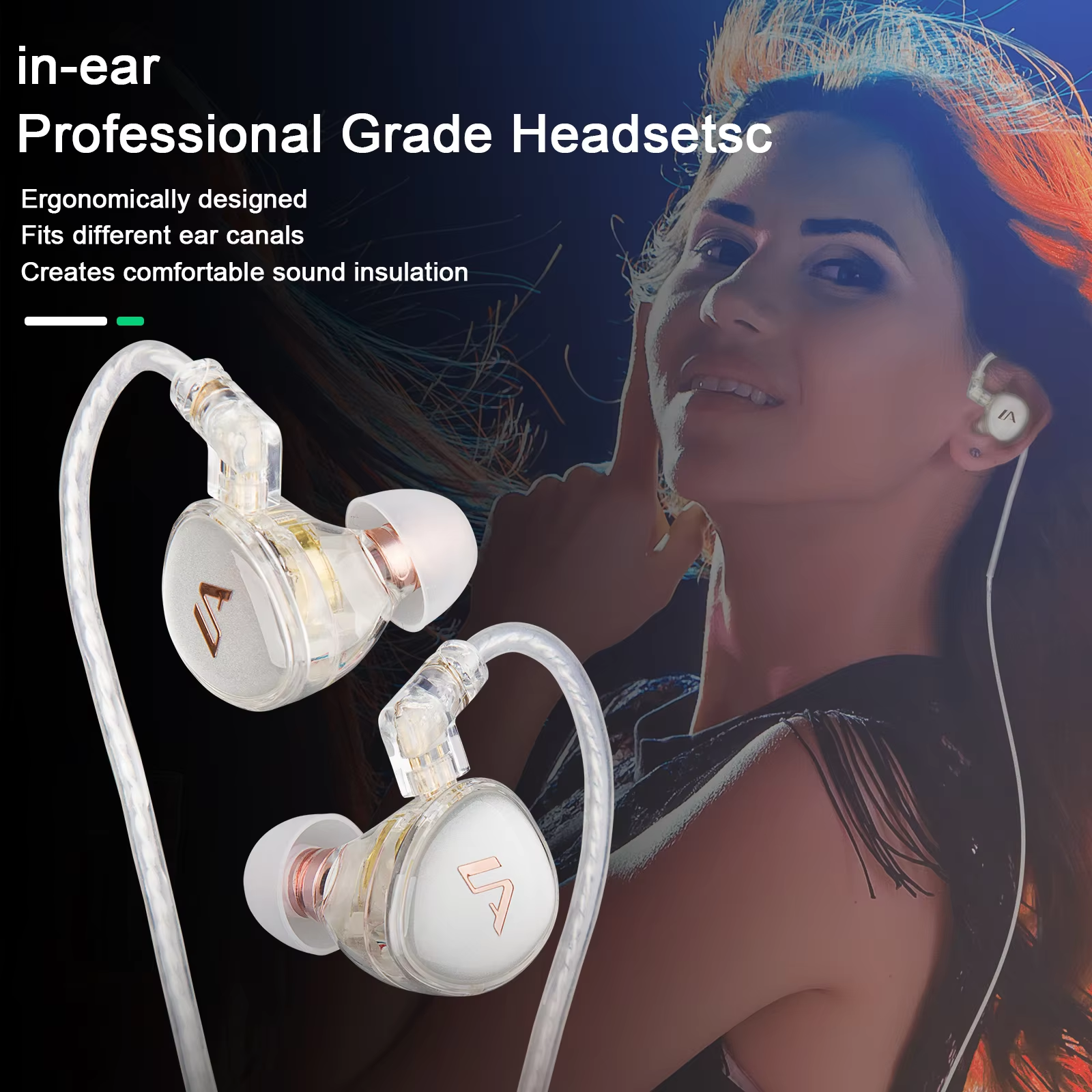 590-599mhz stereo IEM UHF Stag – In Ear Monitor Iem recenzja i cena