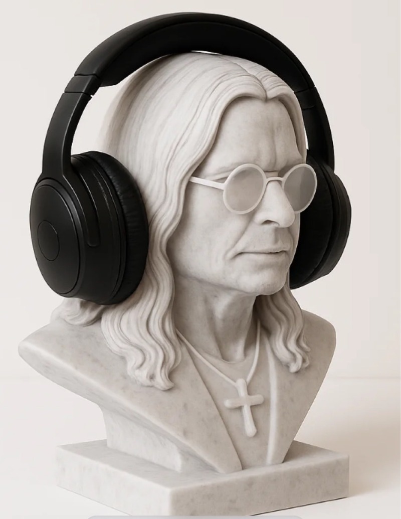 Heavy Metal Rock Legend Inspir – Headphone Stand Desk recenzja i cena