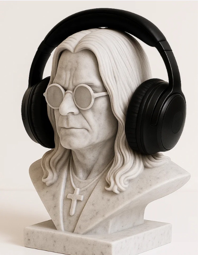 Heavy Metal Rock Legend Inspir – Headphone Stand Desk recenzja i cena