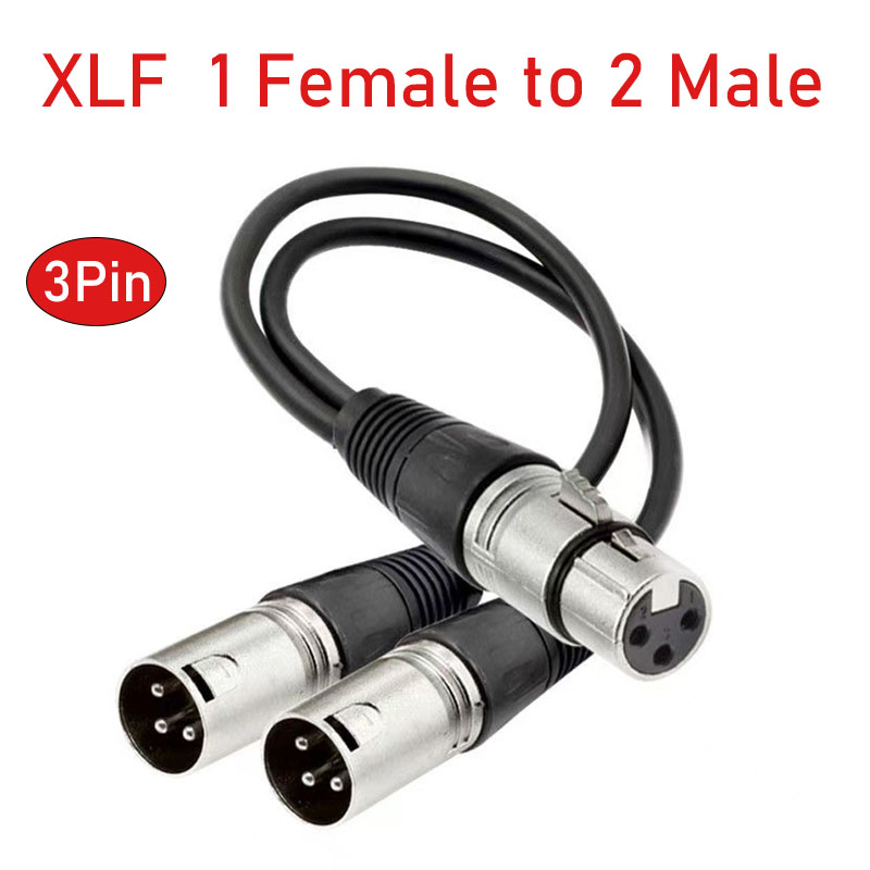 XLR Splitter Cable 3 Pin Femal – Audio Splitter Y recenzja i cena
