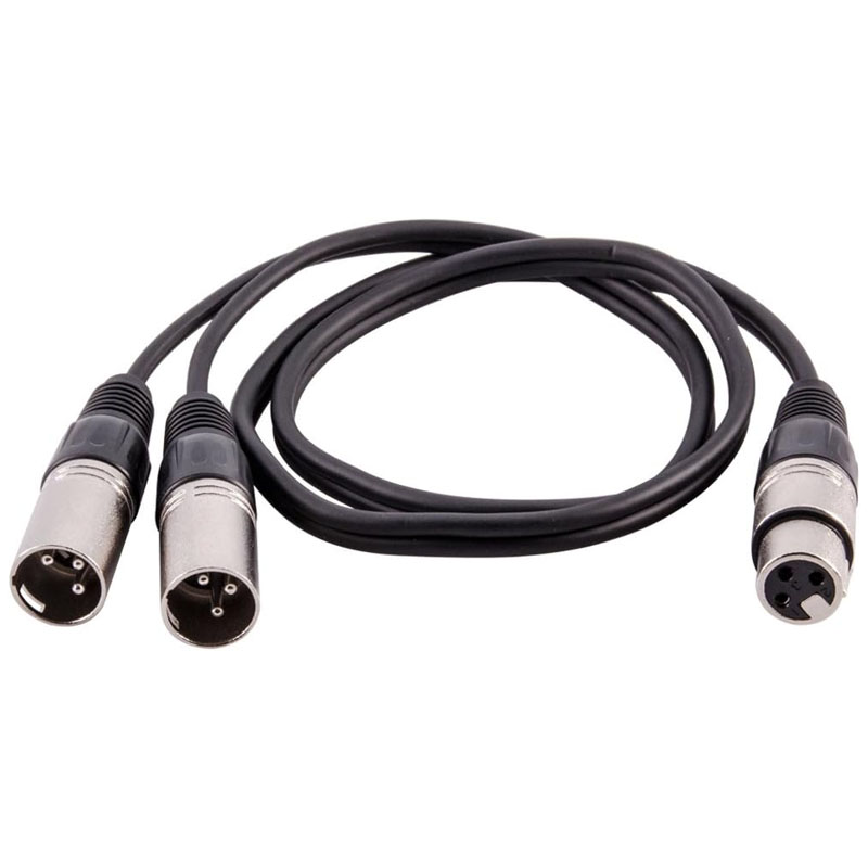 XLR Splitter Cable 3 Pin Femal – Audio Splitter Y recenzja i cena