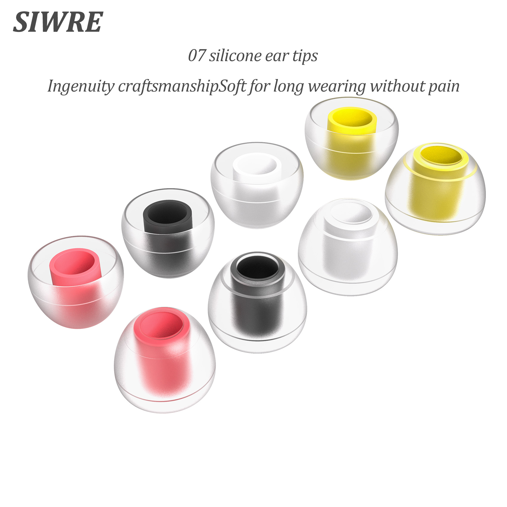 SIWRE 07 Silicone Eartips for  – In Ear Monitor Iem recenzja i cena