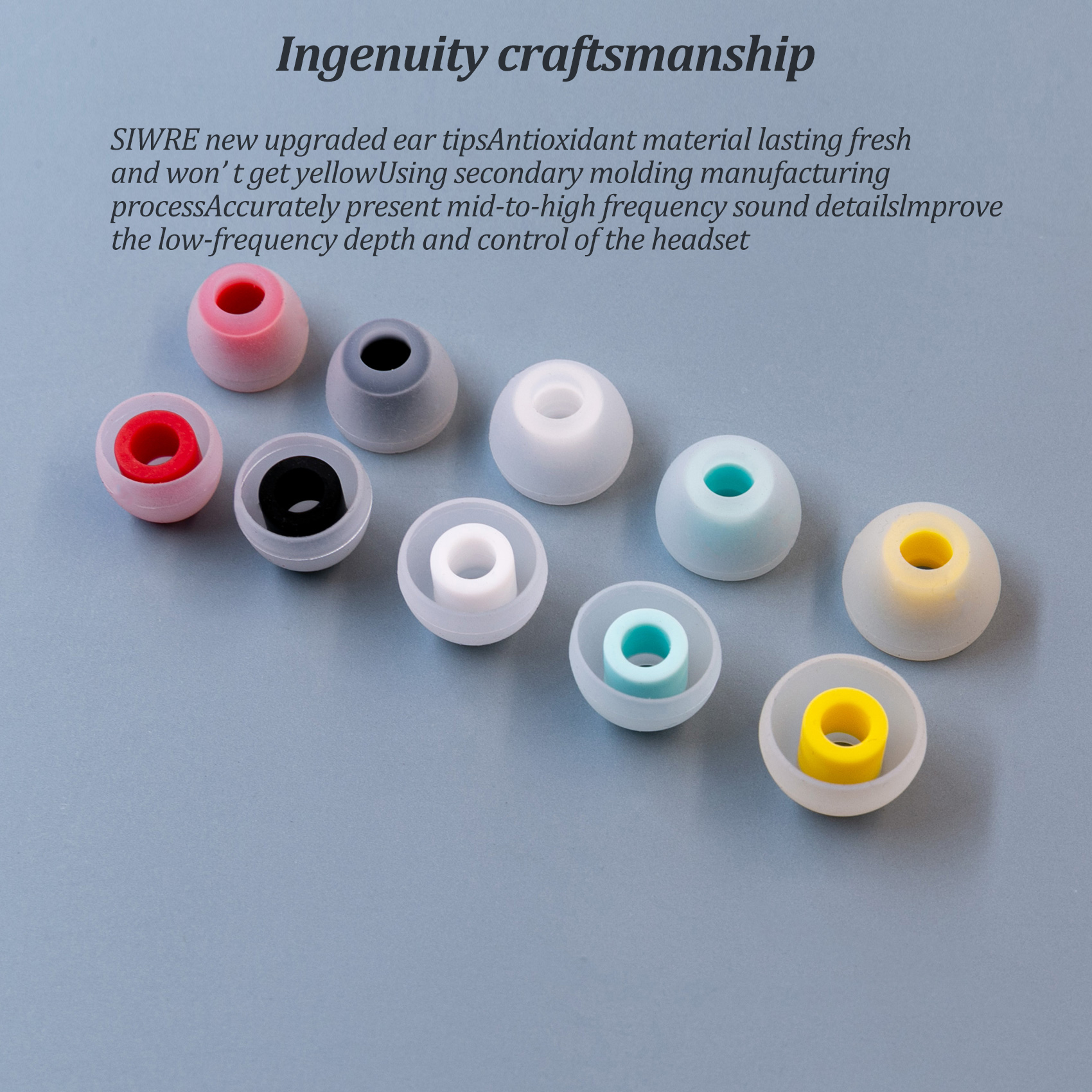 SIWRE 07 Silicone Eartips for  – In Ear Monitor Iem recenzja i cena