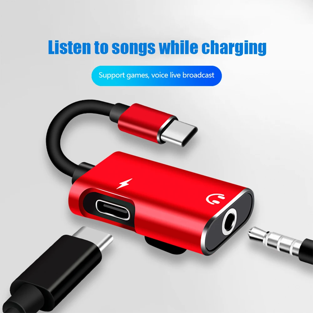 2-in-1 USB-C to 3.5mm Jack Ada – Earphone Splitter Jack recenzja i cena