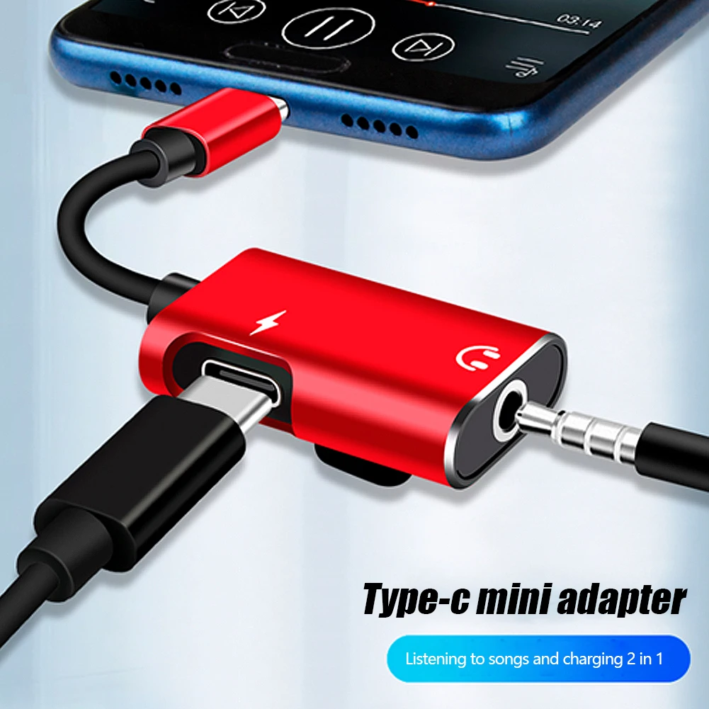2-in-1 USB-C to 3.5mm Jack Ada – Earphone Splitter Jack recenzja i cena