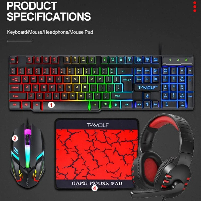 Spanish Russian Keyboard Layou – Gaming Headset Rgb recenzja i cena