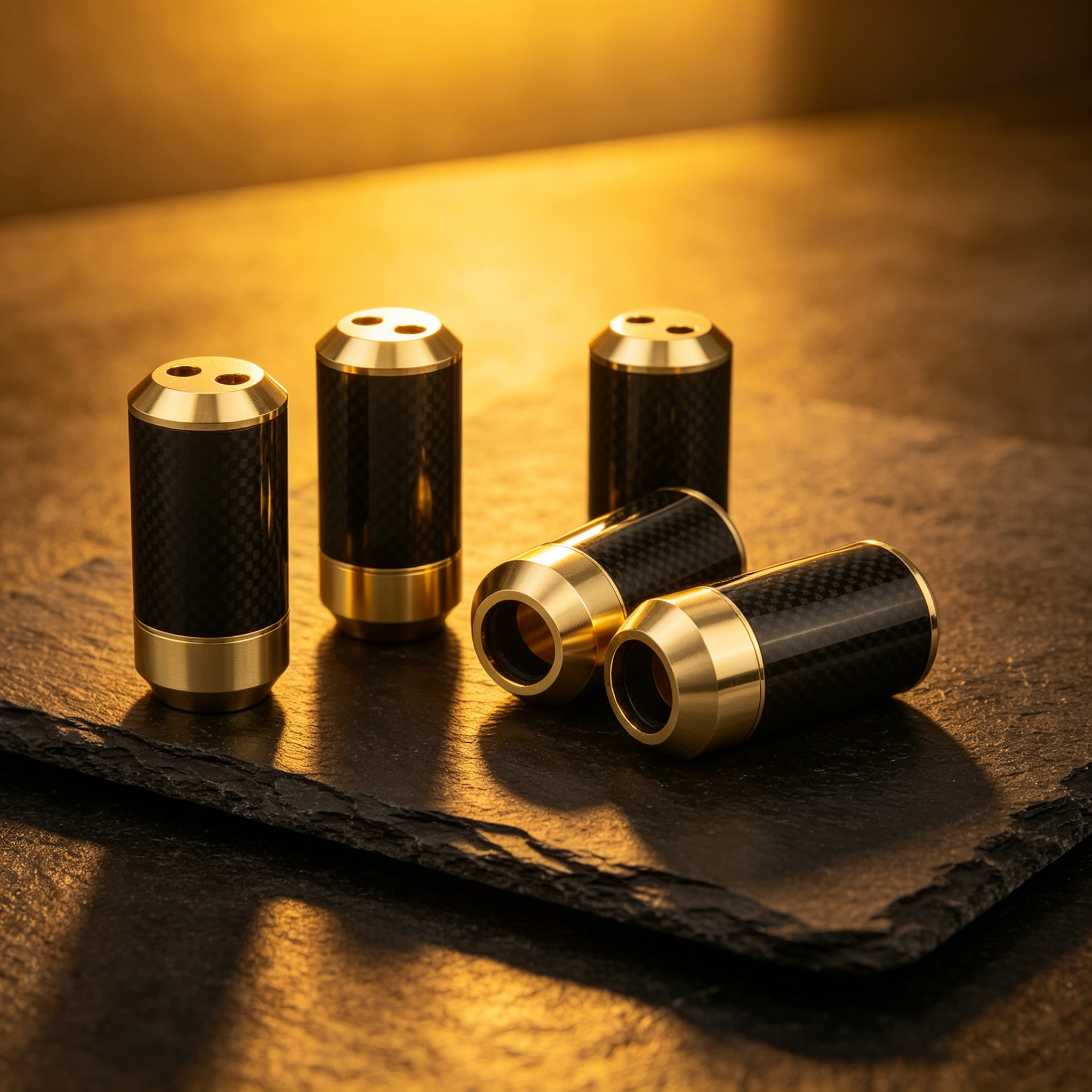 Audiocrast Carbon fiber Gold P – Audio Splitter Y recenzja i cena