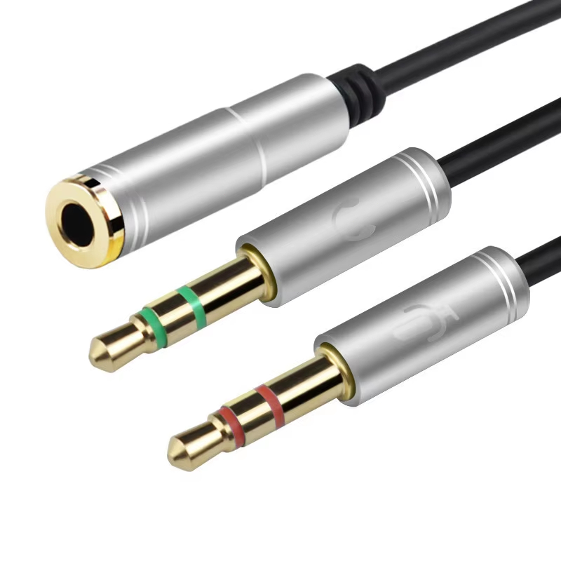 NNBILI Mini Jack 3.5 Microphon – Earphone Splitter Jack recenzja i cena