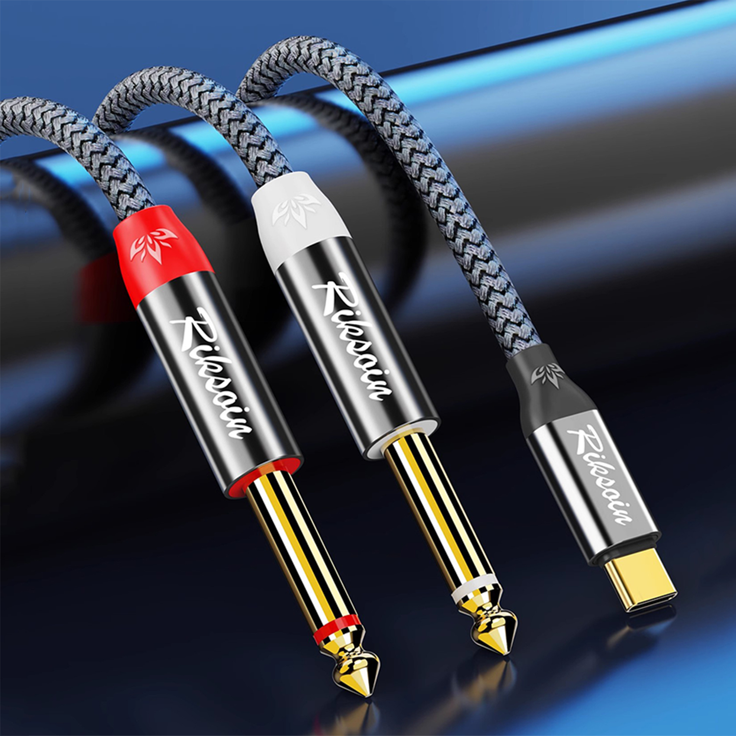 USB Type C to Dual 6.35mm TS A – Audio Splitter Y recenzja i cena