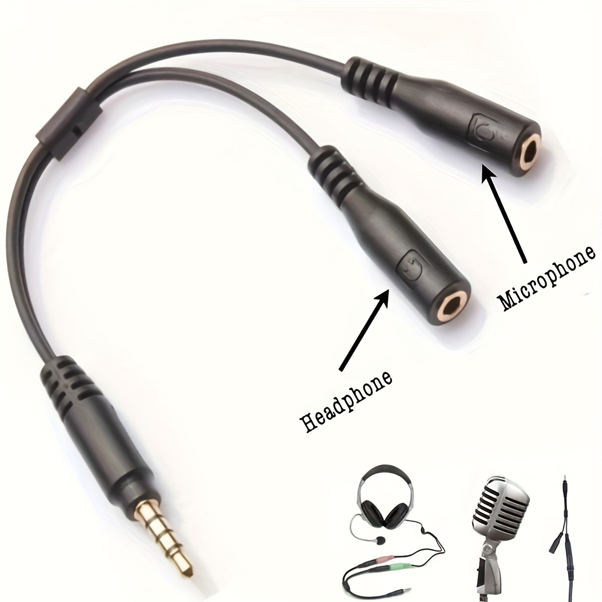 3.5mm Stereo Audio 1Male to 2  – Audio Splitter Y recenzja i cena