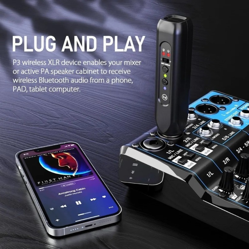 Wireless XLR Bluetooth Receive – Bluetooth Adapter Receiver recenzja i cena