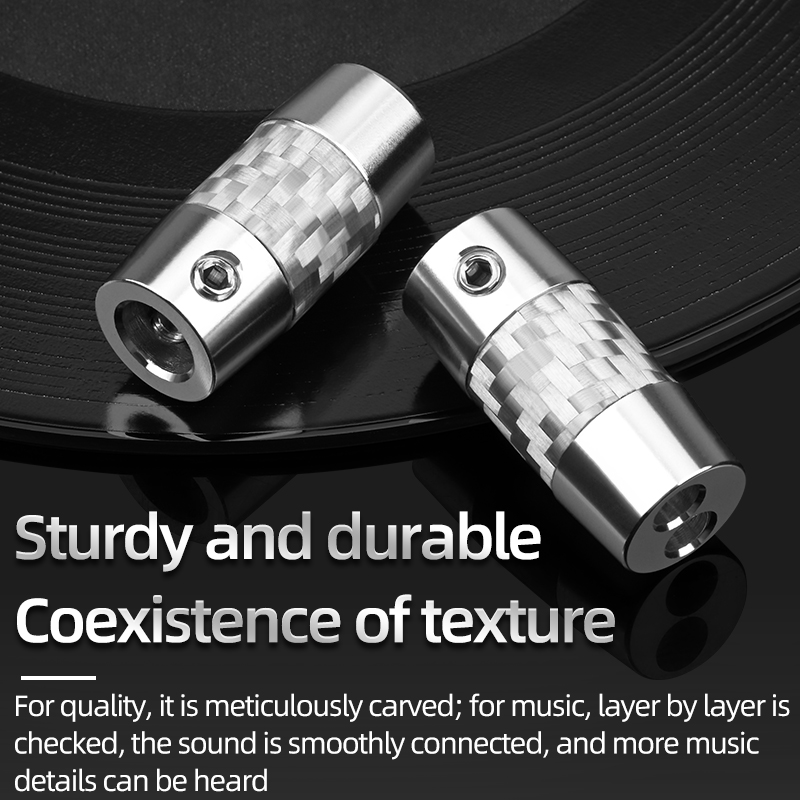 4pcs Carbon Fiber Y Splitter A – Audio Splitter Y recenzja i cena