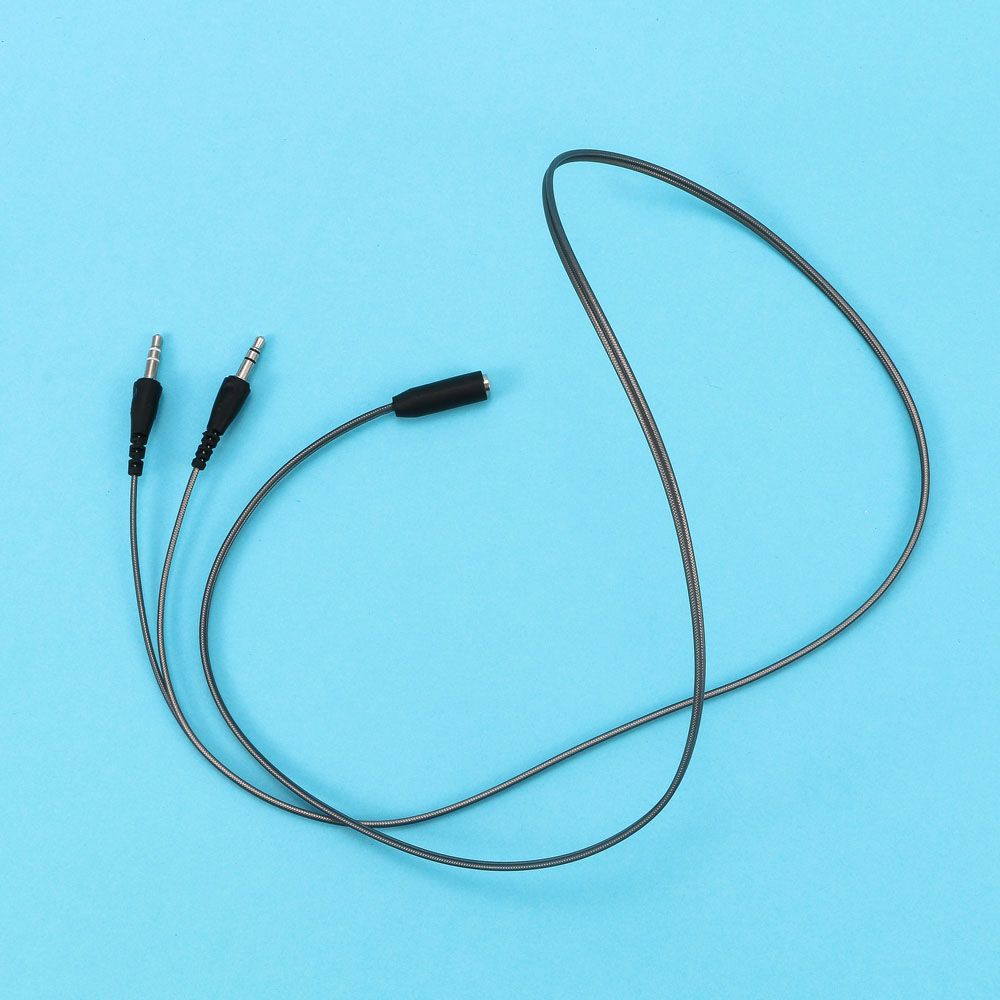1M 3.5MM Female To 2 Male PC A – Earphone Splitter Jack recenzja i cena