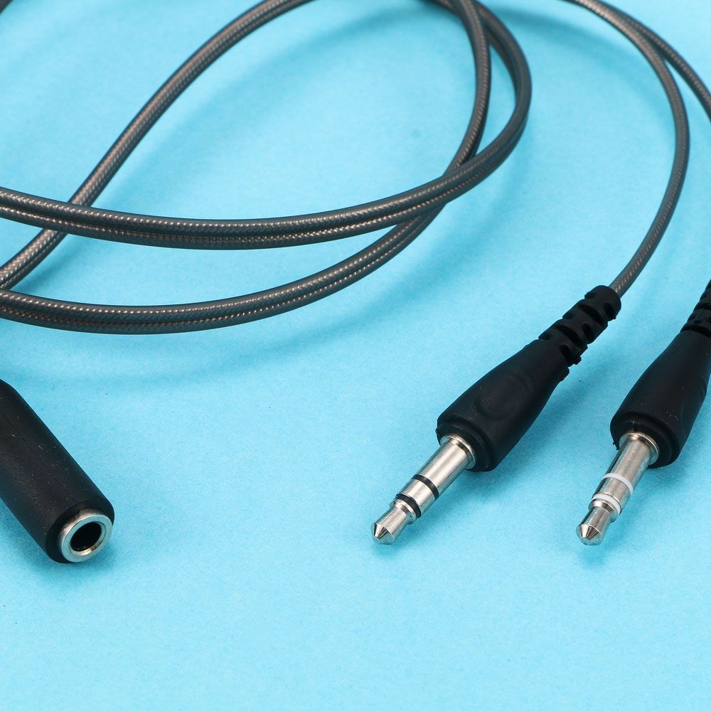 1M 3.5MM Female To 2 Male PC A – Earphone Splitter Jack recenzja i cena