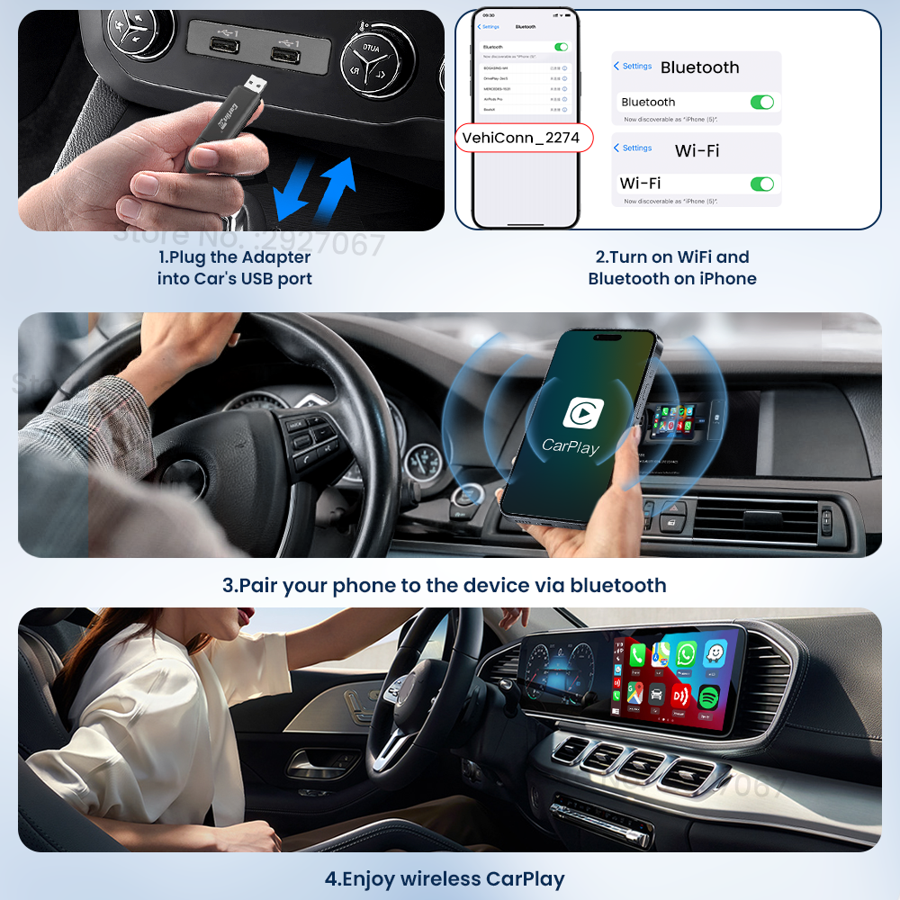 CarlinKit MINI 5.0 Pro Wireles – Bluetooth Adapter Receiver recenzja i cena
