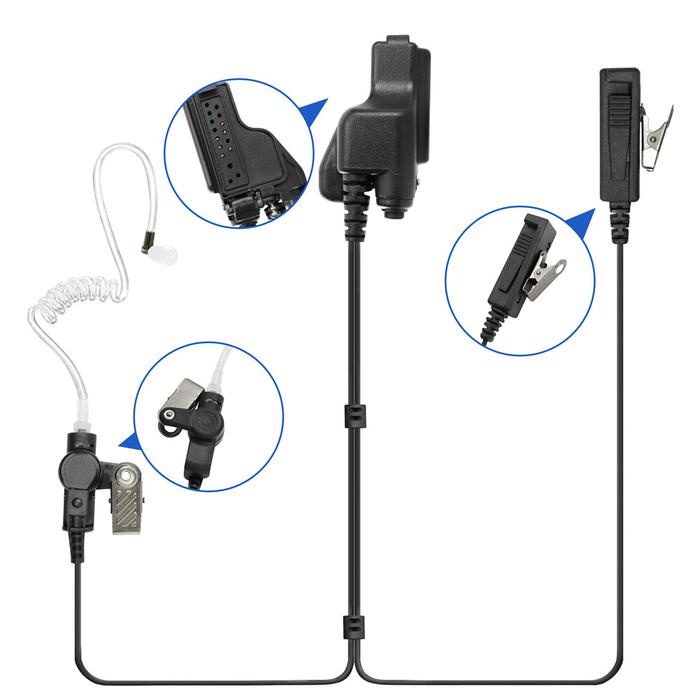 VBLL Walkie Talkie 2-wire Surv – Wired Earphone Mic recenzja i cena