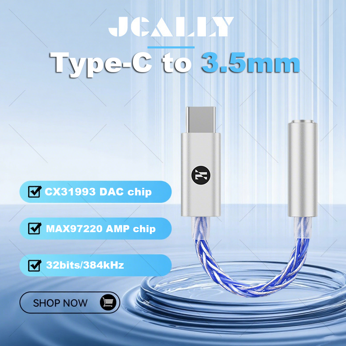 JCALLY JM6 Pro Type-C to 3.5mm – Usb C Earphone recenzja i cena
