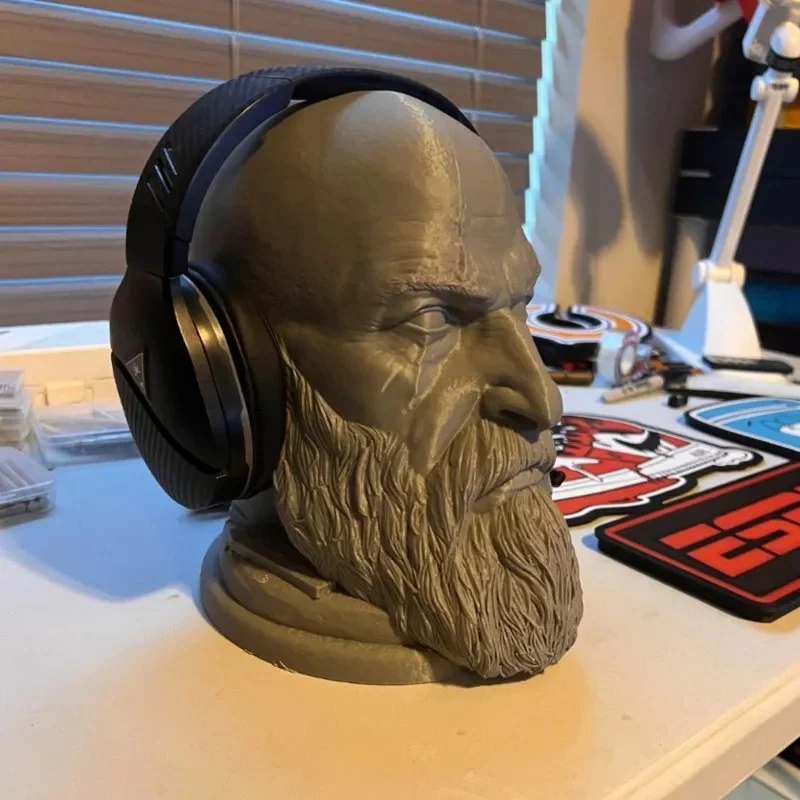 God Of War Kratos Statue Headp – Headphone Stand Desk recenzja i cena
