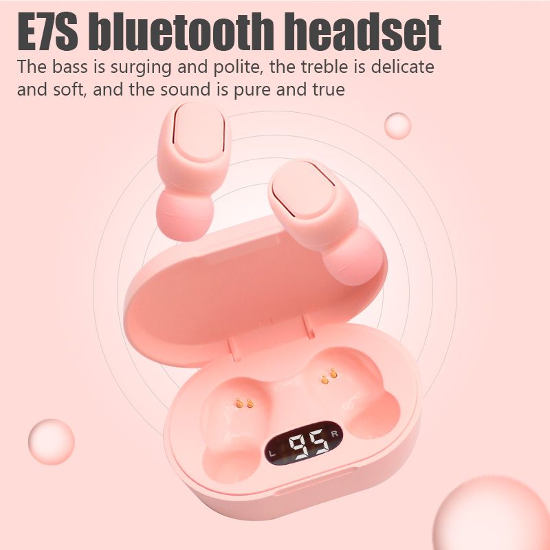 E7S TWS Fone Bluetooth Earphon – Bluetooth Headset On Ear recenzja i cena