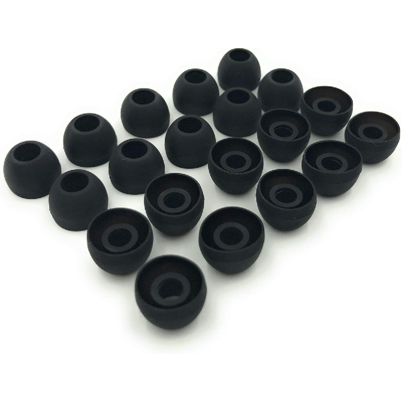 Soft Black Silicone Earbud Tip – Silicone Ear Tip Replacement recenzja i cena