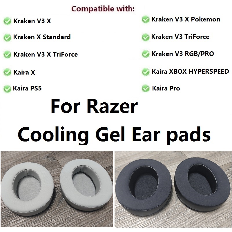 Cooling Gel ear pads For Razer – Gaming Headset Rgb recenzja i cena