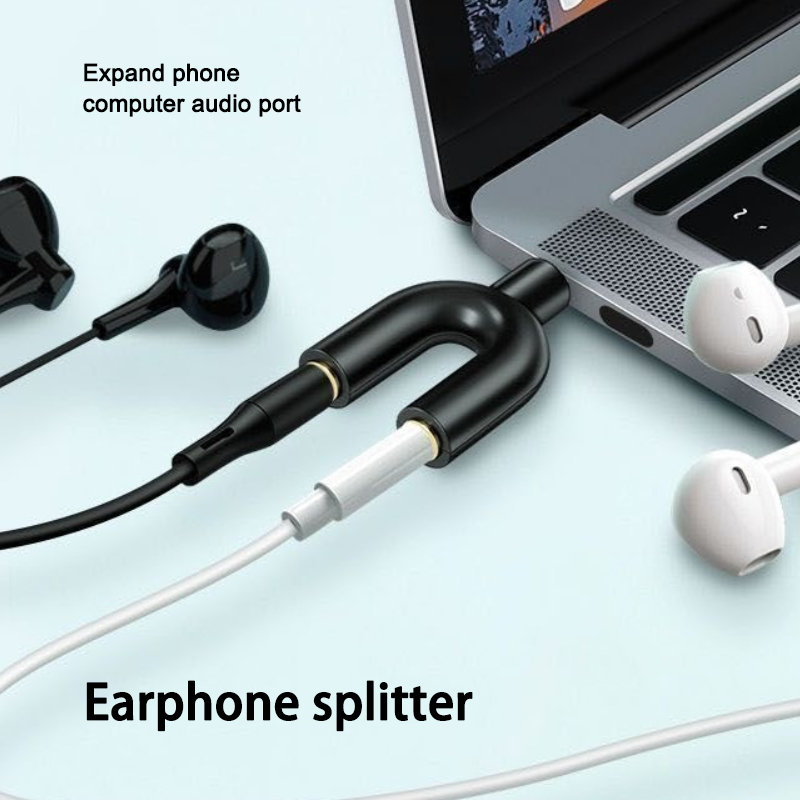 3.5mm headphone splitter micro – Earphone Splitter Jack recenzja i cena