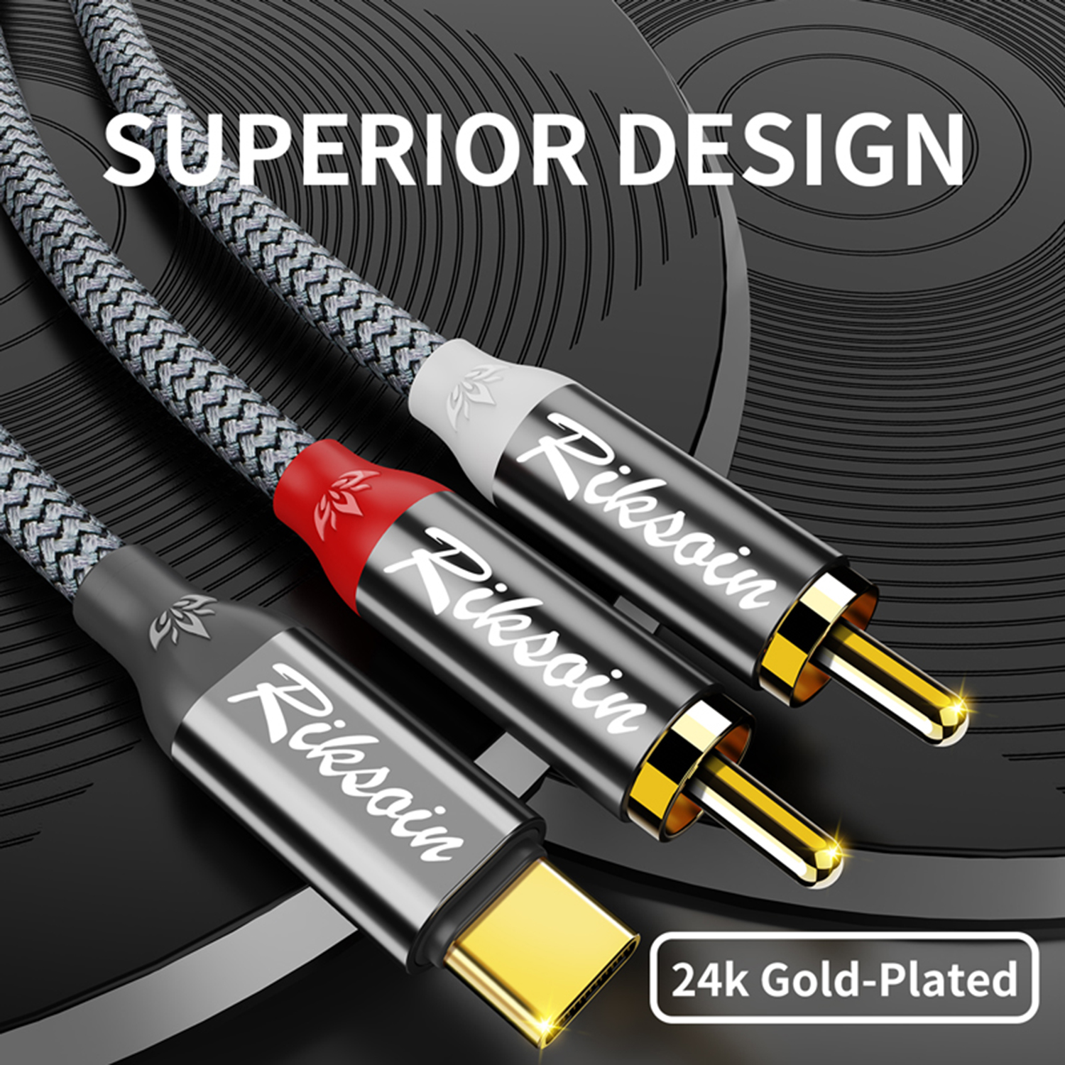 USB C to 2RCA Stereo Cable Y S – Audio Splitter Y recenzja i cena