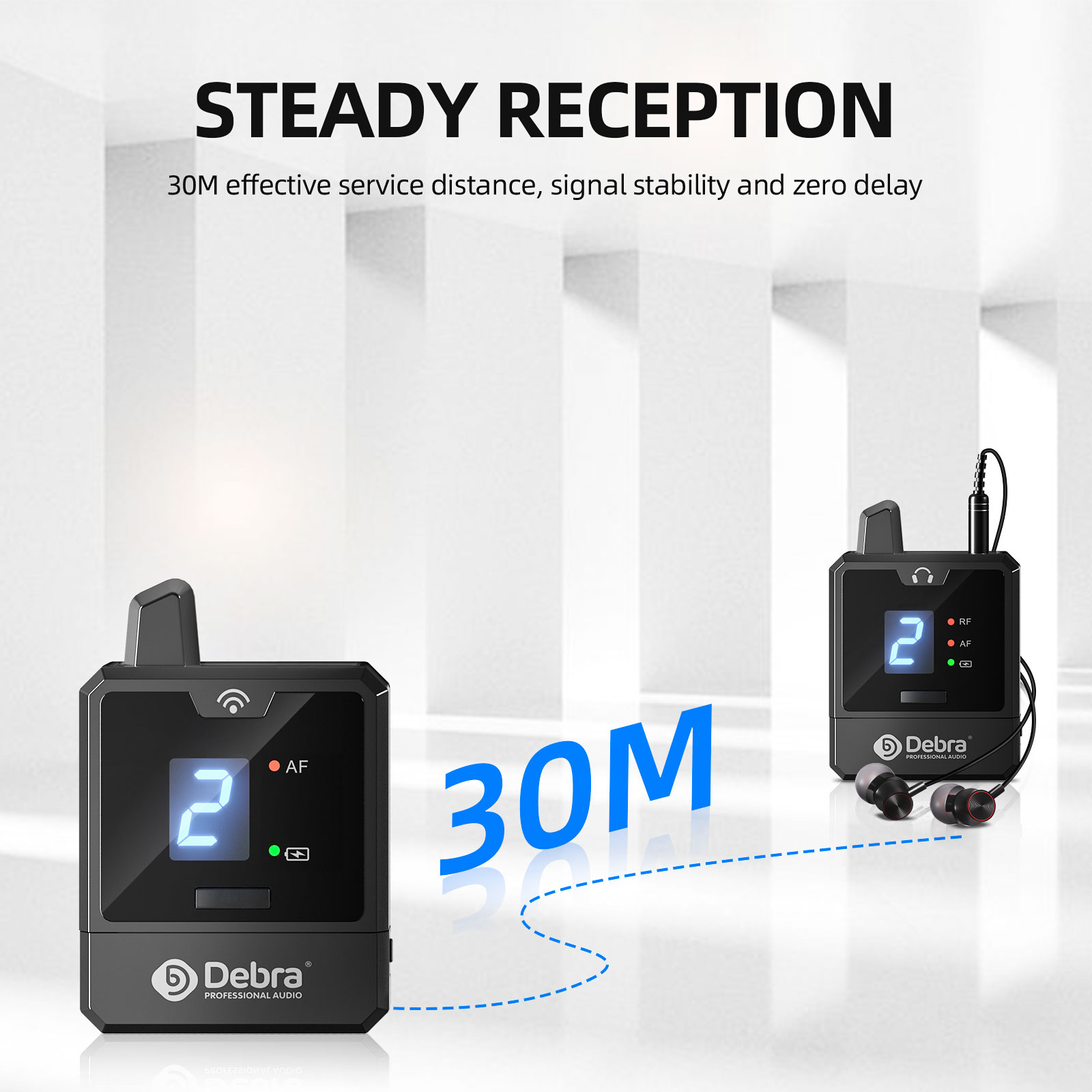 Debra UHF IEM Wireless In-Ear  – In Ear Monitor Iem recenzja i cena