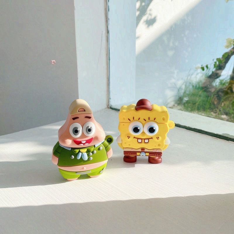 Cute SpongeBob Creative Silico – Earbuds Charging Case recenzja i cena