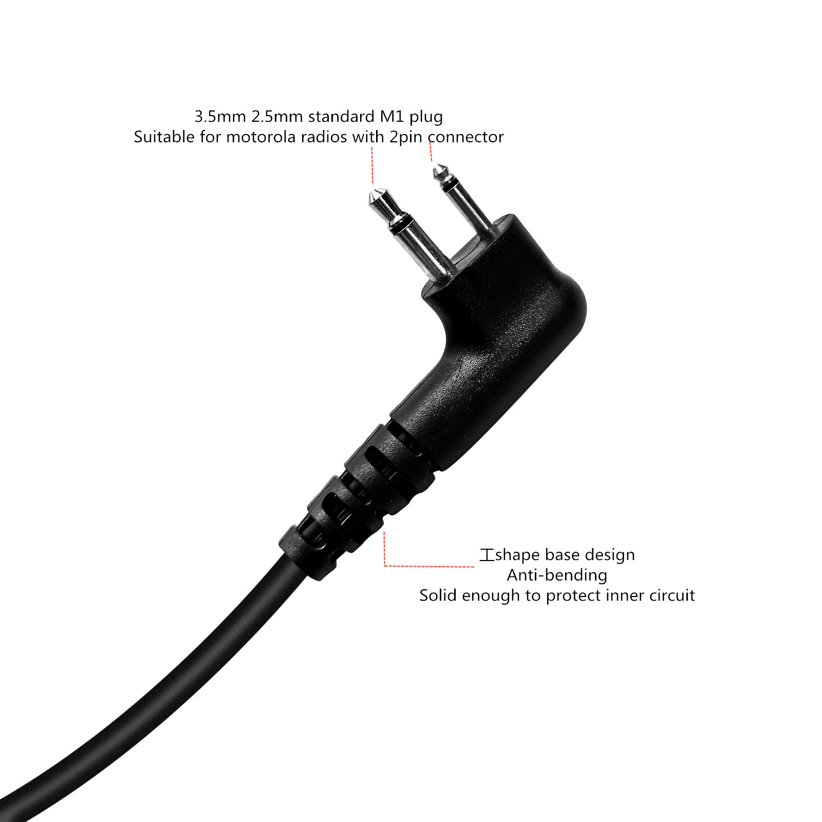 Earpiece Surveillance Kit, Wal – Wired Earphone Mic recenzja i cena
