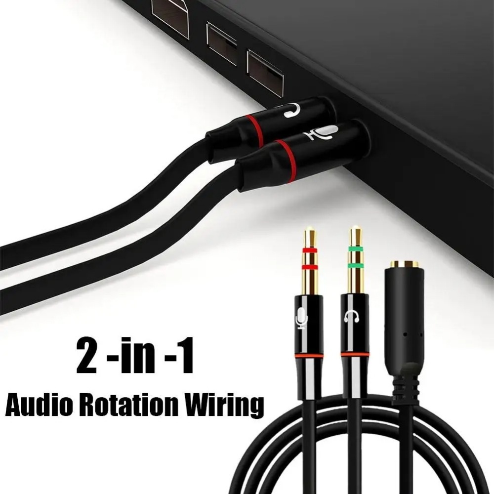 3.5mm Headphone Microphone Aud – Audio Splitter Y recenzja i cena