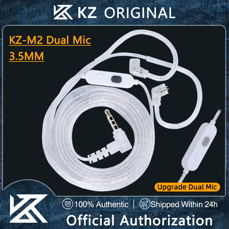 KZ-M2 OFC Silver-Plated Earpho – Wired Earphone Mic recenzja i cena