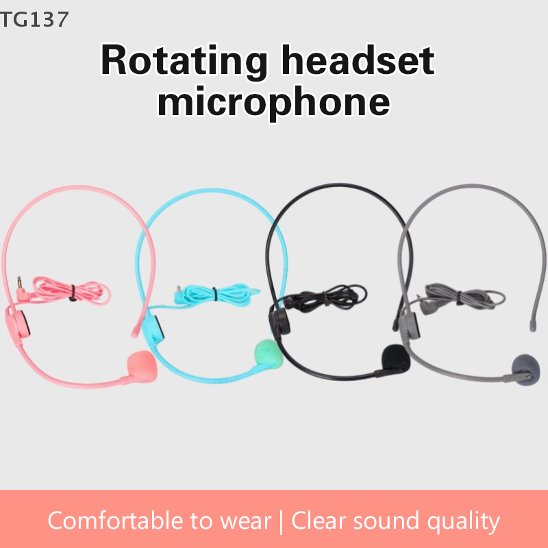 1Pcs 3.5MM Pink Headworn Wired – Wired Earphone Mic recenzja i cena